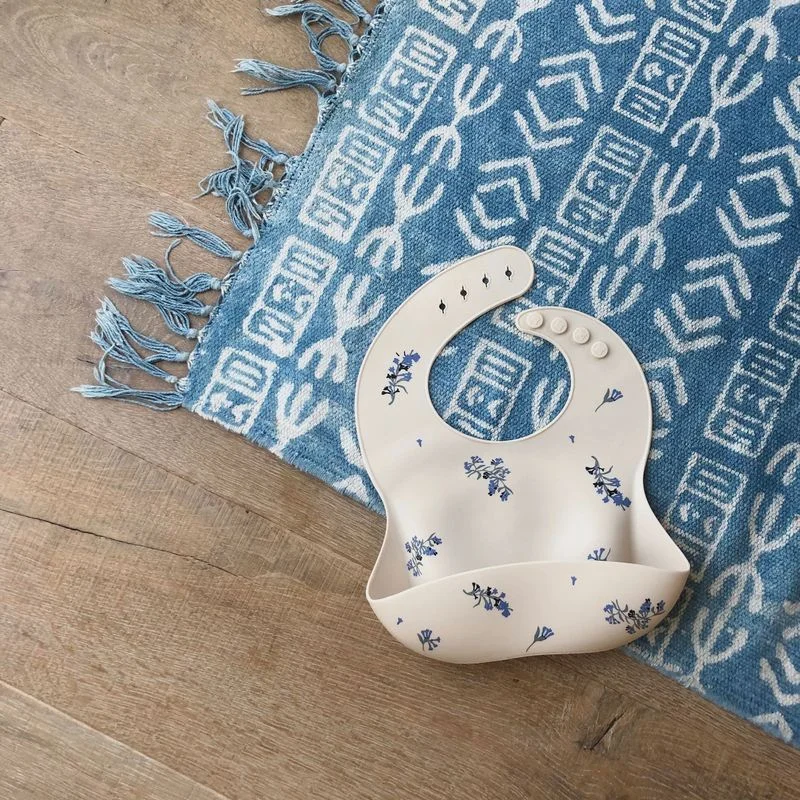 Bavoirs bébé Ins Style imprimé - Waterproof Baby Bibs Silicone avis et prix