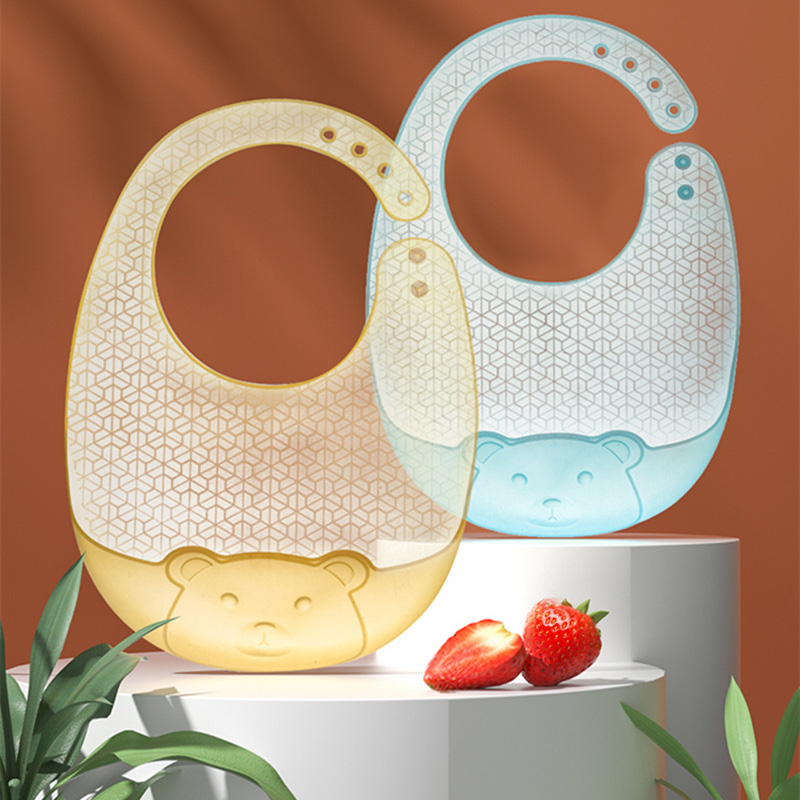Bavoir mangeant pour bébé, bav - Waterproof Baby Bibs Silicone avis et prix