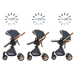 Poussette bébé 2-en-1 compacte - Lightweight Foldable Baby Stroller Compact avis et prix