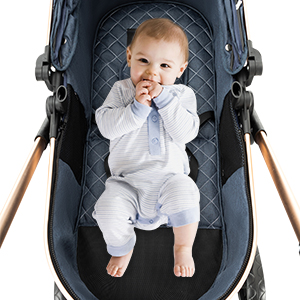 Poussette bébé 2-en-1 compacte - Lightweight Foldable Baby Stroller Compact avis et prix