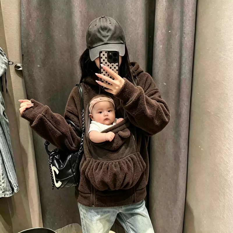 Manteau à capuche en polaire 2 - Maternity Wear avis et prix