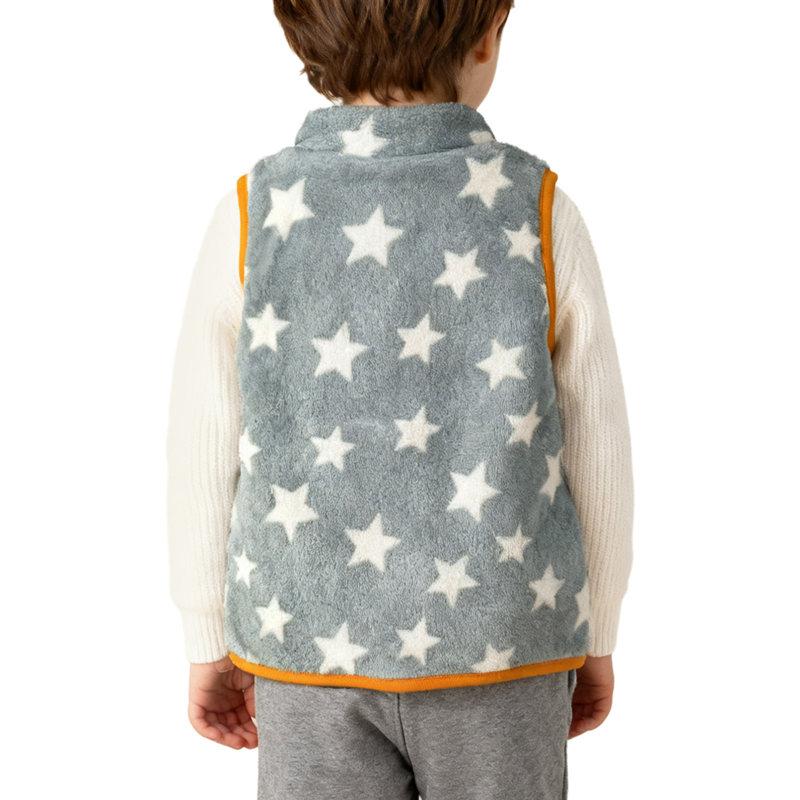 Gilet polaire sans manches pou - Toddler Boy Winter Fleece Jacket avis et prix