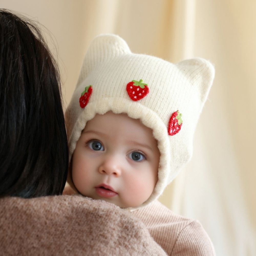 Bonnet d’hiver tricoté pour bé - Infant Beanie Hat With Ears avis et prix