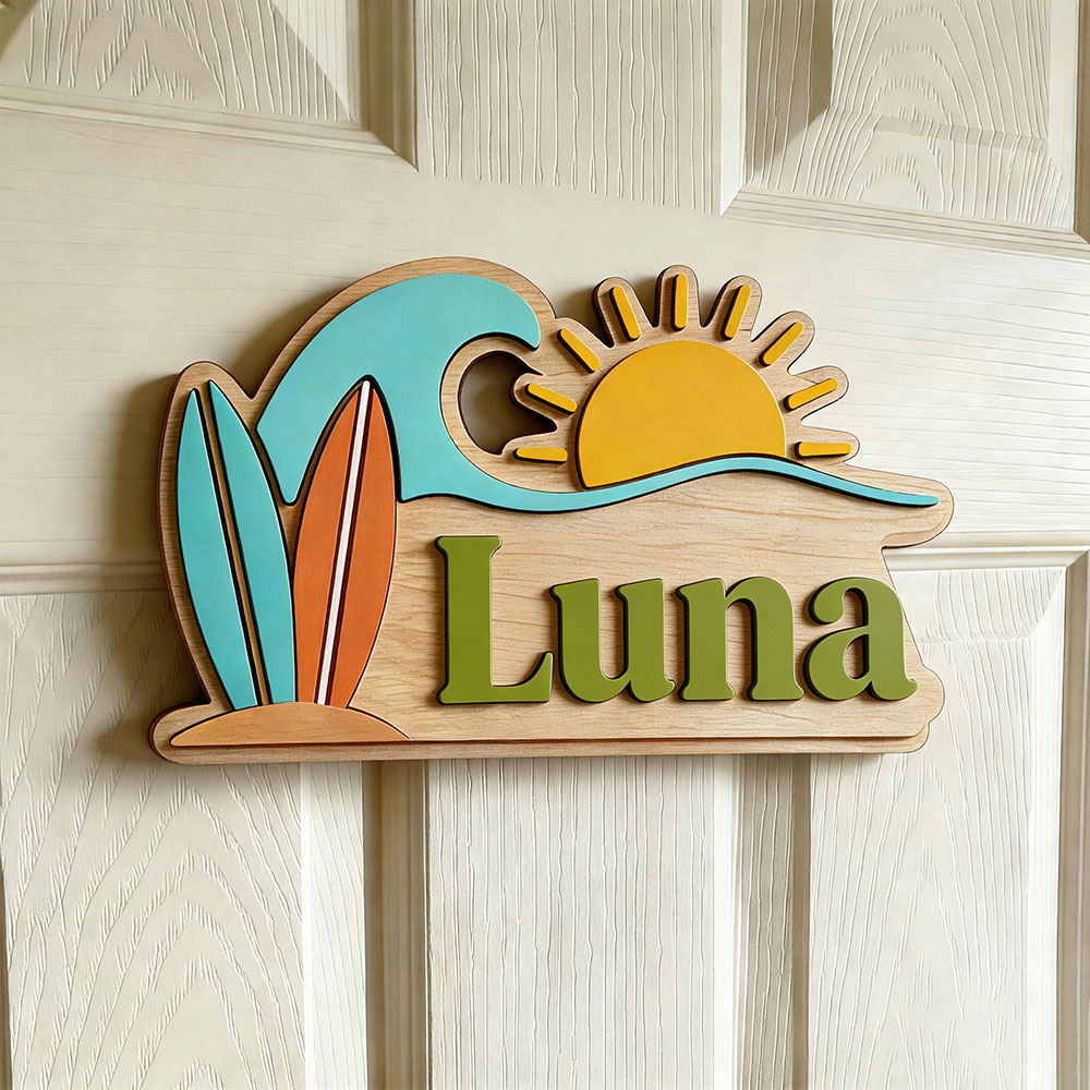 Plaque de porte personnalisée  - Nursery avis et prix