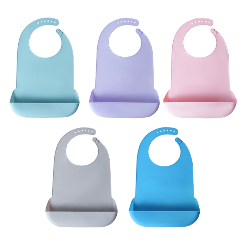 Bavoir imperméable en Silicone - Waterproof Baby Bibs Silicone avis et prix