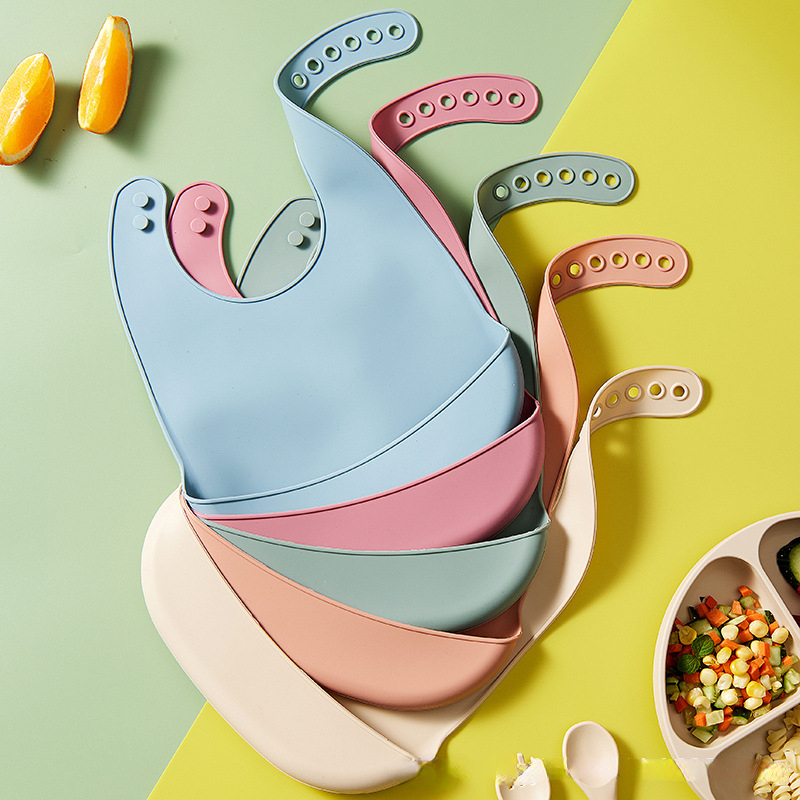 Bavoirs imperméables en Silico - Waterproof Baby Bibs Silicone avis et prix